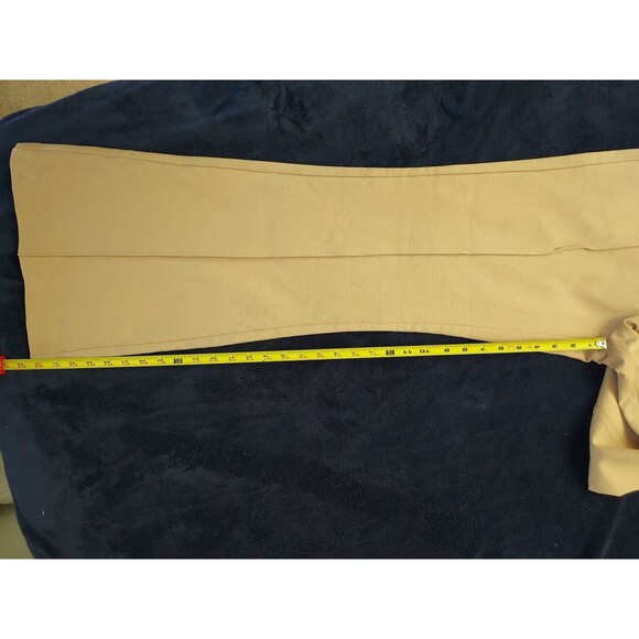 NWT a new day Ladies Tan Hi Waist Flare Dress Pants W/SlimmingFront Seam Size 10 - Picture 7 of 9